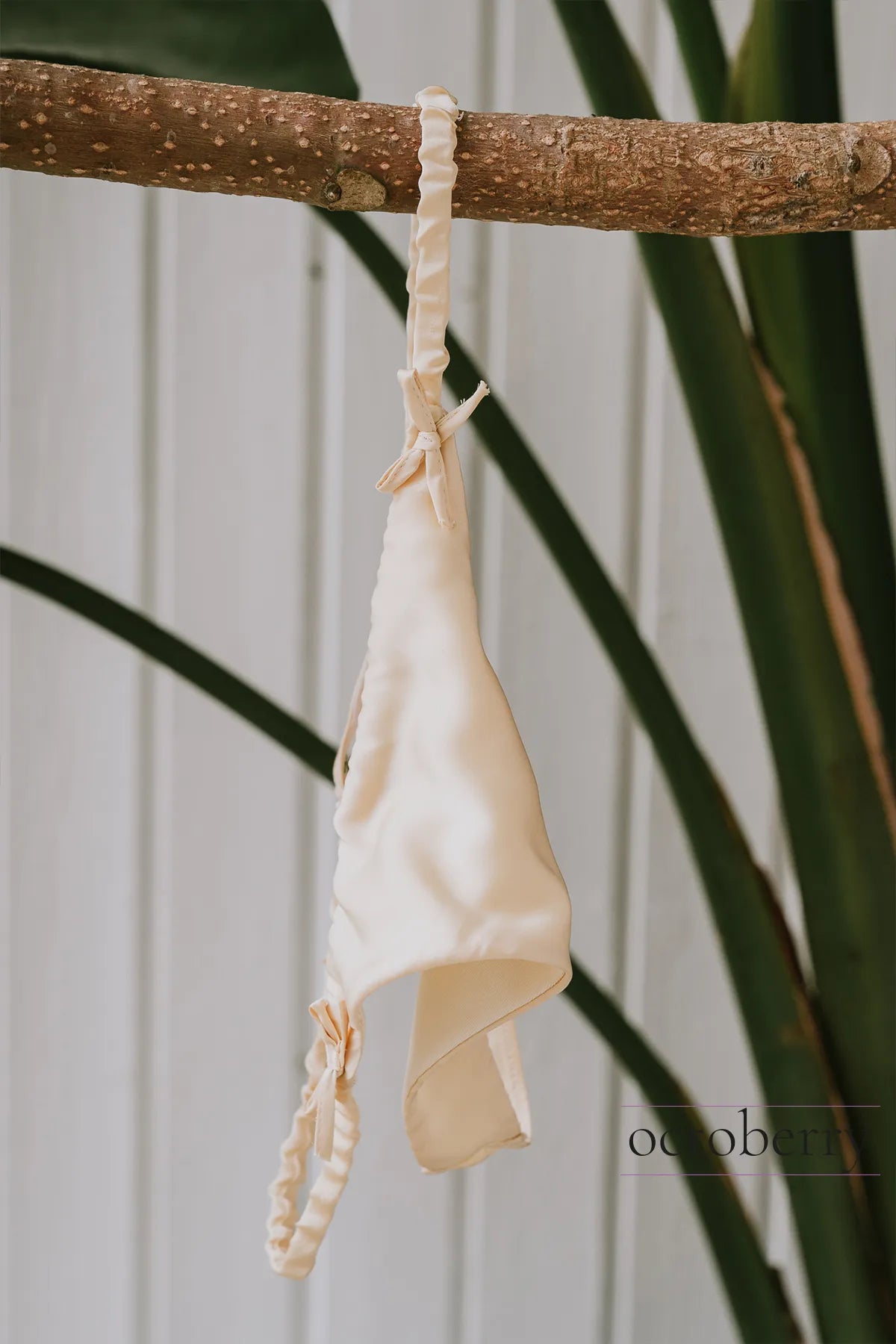 Sarı İpek Saten Bralet String Takımı