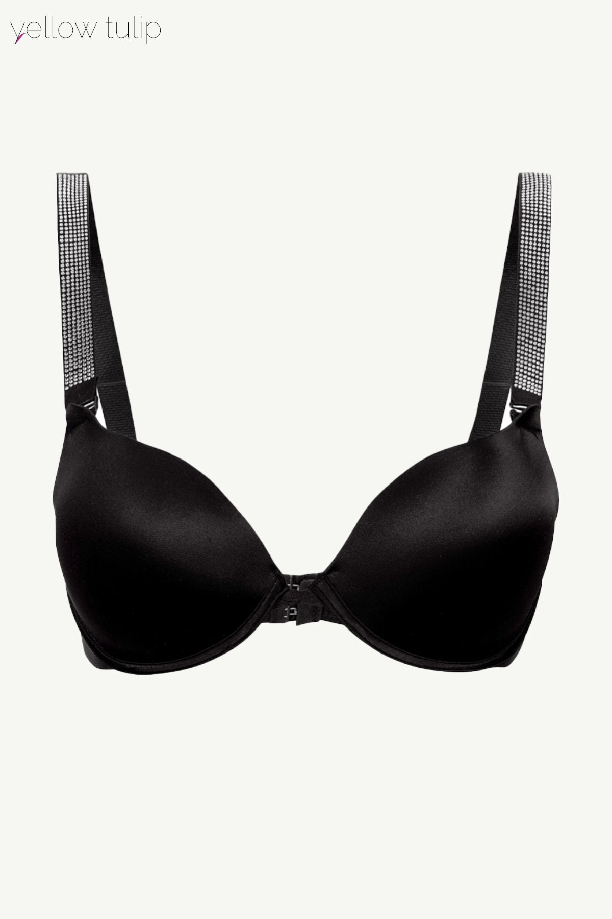 Siyah Taşlı Sütyen