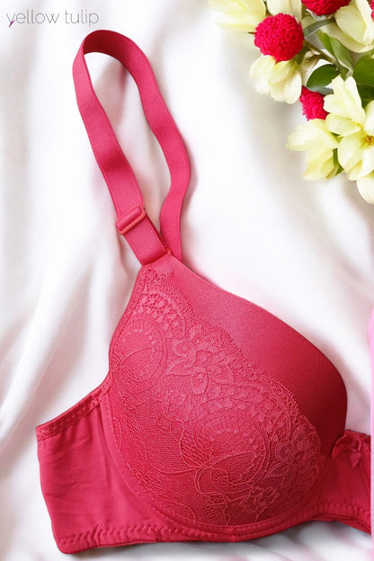 Büyük Beden C Kap Kırmızı Sütyen