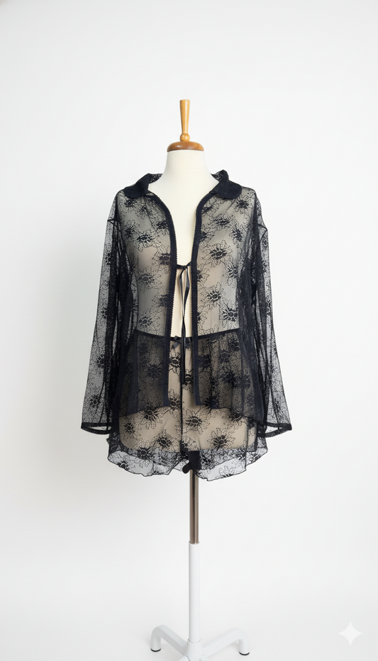 Carol Siyah Pijama Takımı