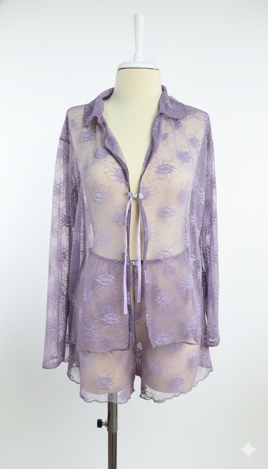 Carol Mor Pijama Takımı