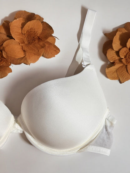 Ekru Sütyen Külot Takımı