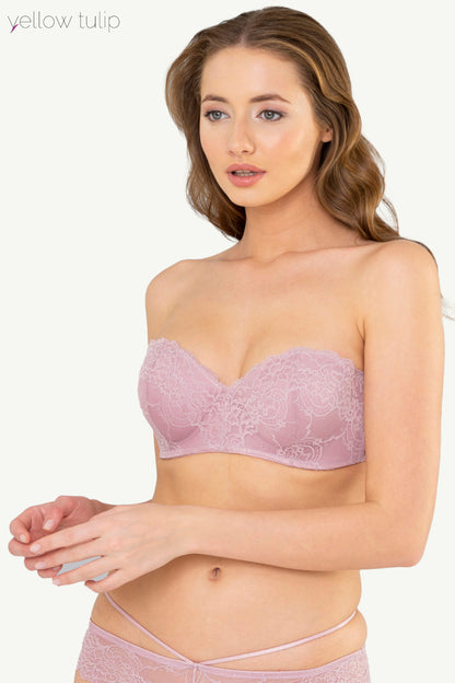 Pudra Pembe Lotus Sütyen