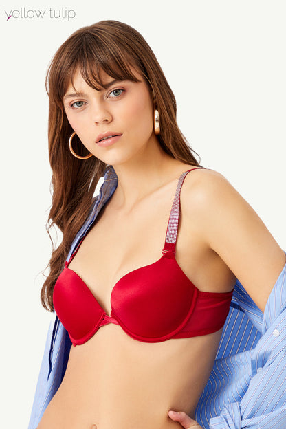 Vişne Taşlı Sütyen