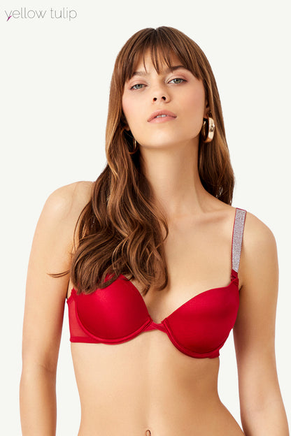 Vişne Taşlı Sütyen