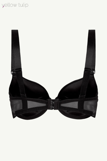 Siyah Taşlı Sütyen